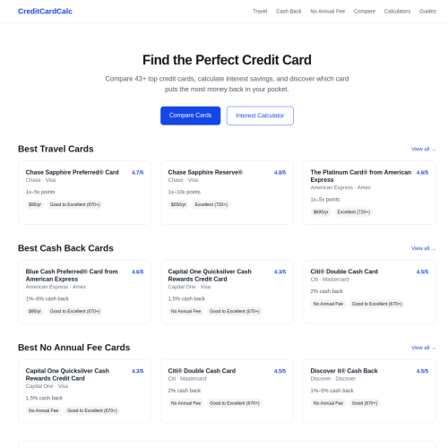 CreditCardCalc