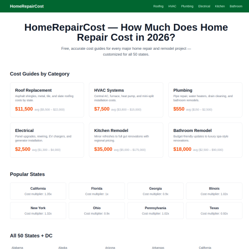 HomeRepairCost