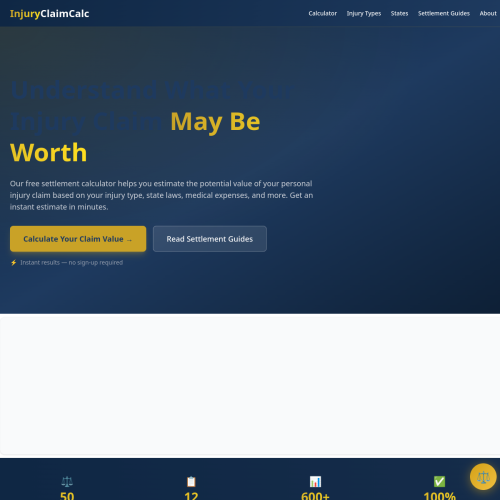InjuryClaimCalc