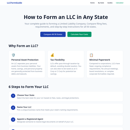 LLCFormGuide
