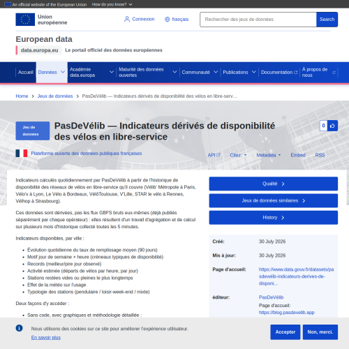 Portail européen des données