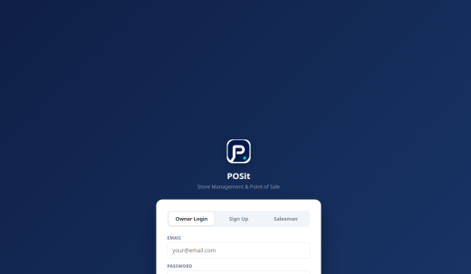 POSit Multi-Tenant Retail POS Software