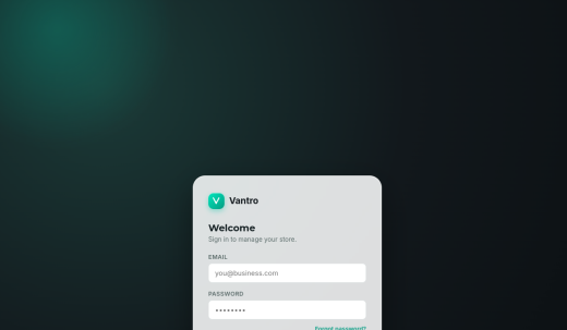 Vantro SaaS POS Software for Alterations Dry Cleaners Laundromats