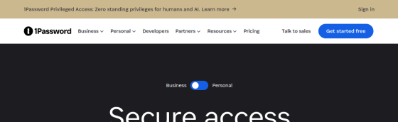 1Password screenshot