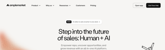 Amplemarket screenshot