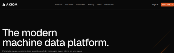 Axiom screenshot