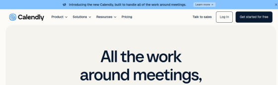 Calendly screenshot