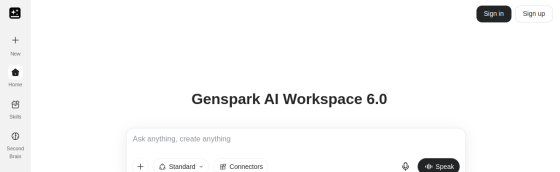 Genspark screenshot