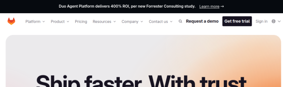 GitLab screenshot