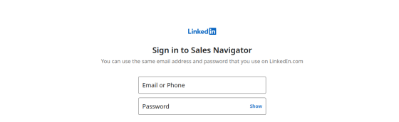 LinkedIn Sales Navigator screenshot