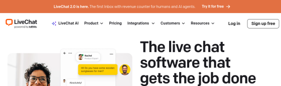 LiveChat screenshot