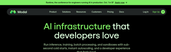 Modal screenshot