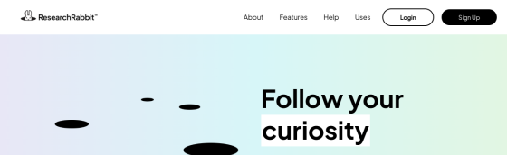 ResearchRabbit screenshot