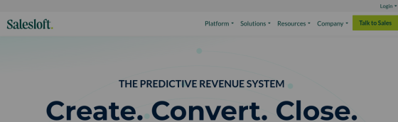 Salesloft screenshot