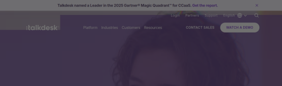 Talkdesk AI screenshot