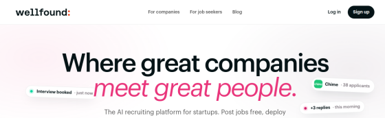 Wellfound screenshot