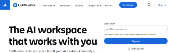 Confluence screenshot