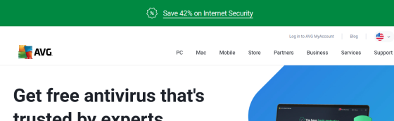 AVG screenshot