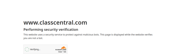 Class Central screenshot