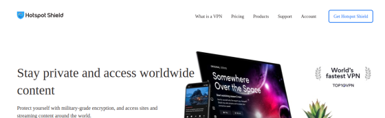 Hotspot Shield screenshot