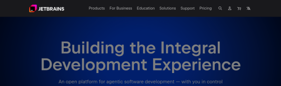 JetBrains screenshot