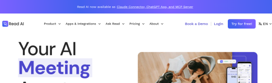 Read.ai screenshot
