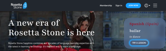 Rosetta Stone screenshot