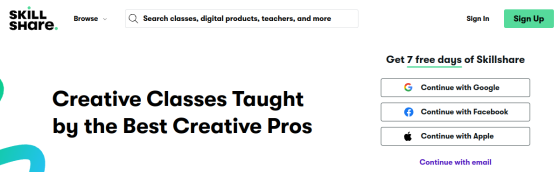 Skillshare screenshot
