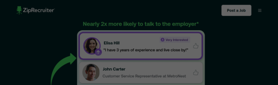 ZipRecruiter screenshot