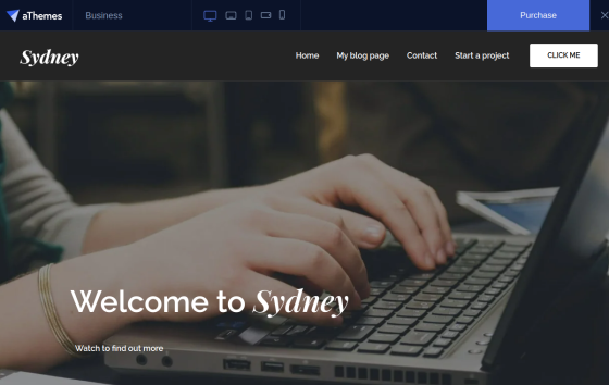 Sydney Business — Corporate & Consulting Business website design preview