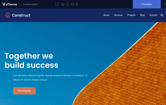 Sydney Construction — Construction & Trade Business website design preview
