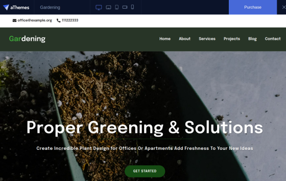 Sydney Gardening — Home & Repair Services Automotive & Trade Services website design preview