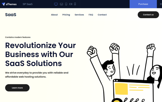 Sydney SaaS — Tech & Startups Technology website design preview