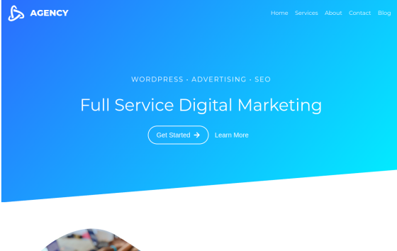 Kadence Agency — Digital & Marketing Agency website design preview