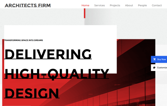 Architecture Firm — Architecture & Interior Real Estate website design preview