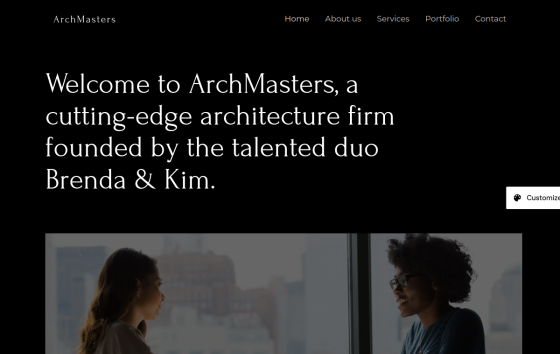 Archmasters Architecture — Architecture & Interior Real Estate website design preview