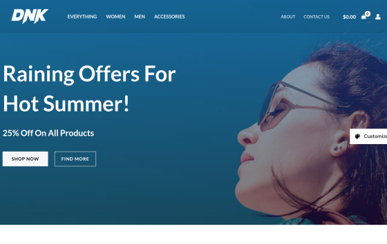 Branding Store — Corporate & Consulting Business website design preview