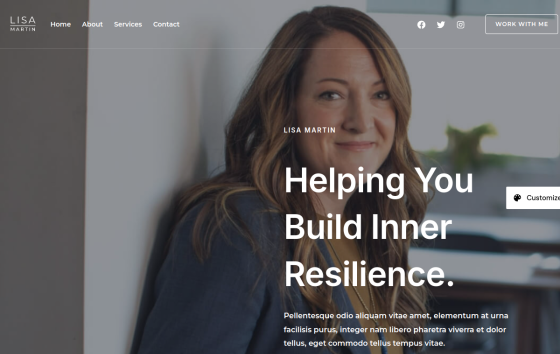 Business Coaching Consulting — Corporate & Consulting Business website design preview