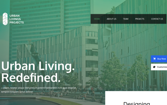 Construction — Construction & Trade Business website design preview