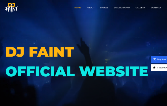 Disc Jockey — Automotive Automotive & Trade Services website design preview