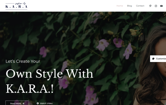 Fashion Lifestyle — Corporate & Consulting Business website design preview
