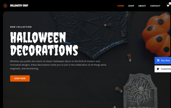 Halloween — Corporate & Consulting Business website design preview