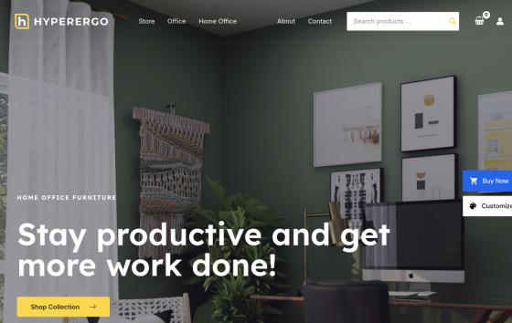 Office Furniture Store — Home, Kids & Pets eCommerce website design preview