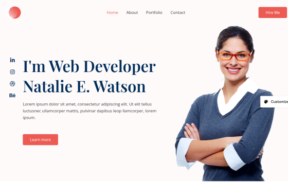Personal Portfolio — Creative Portfolios Portfolio website design preview