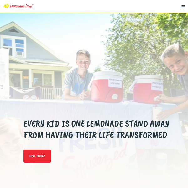 Lemonade Day site preview