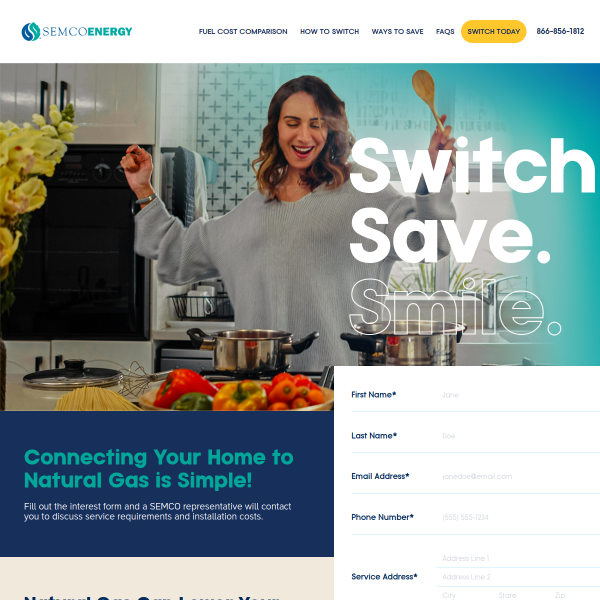 SEMCO Utility Onboarding site preview