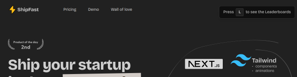 ShipFast AI screenshot