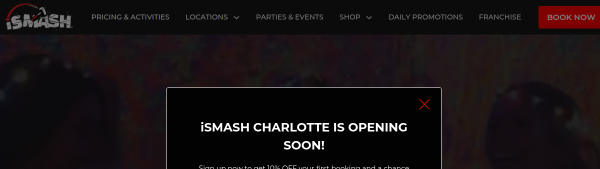 iSmash Charlotte — rage room in Charlotte