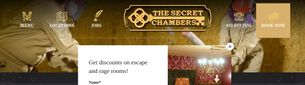 The Secret Chambers — rage room in Dallas