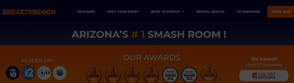 Breakthrough Smash Room — rage room in Phoenix